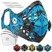 Axsyon Dust Masks with 6 Activated Carbon Filters & 6 Foam Nose Bridges for Protection, Woodworking, Running Cycling, Sports, Gym, Construction