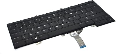 Dell Alienware 13 15 R3 UK English QWERTY Backlit Keyboard YKY50