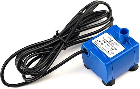 Fontaine à Eau Automatique Sans Danger Pour Chiens Chats De Haut De Gamme Tapis Antidérapant En Silicone Pour 16 L Fleur Blue Water Pump