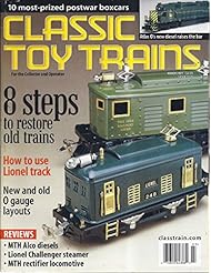 Book: Classic Toy Trains Magazine (March 2001 - 8 Steps To Restore Old Trains)
