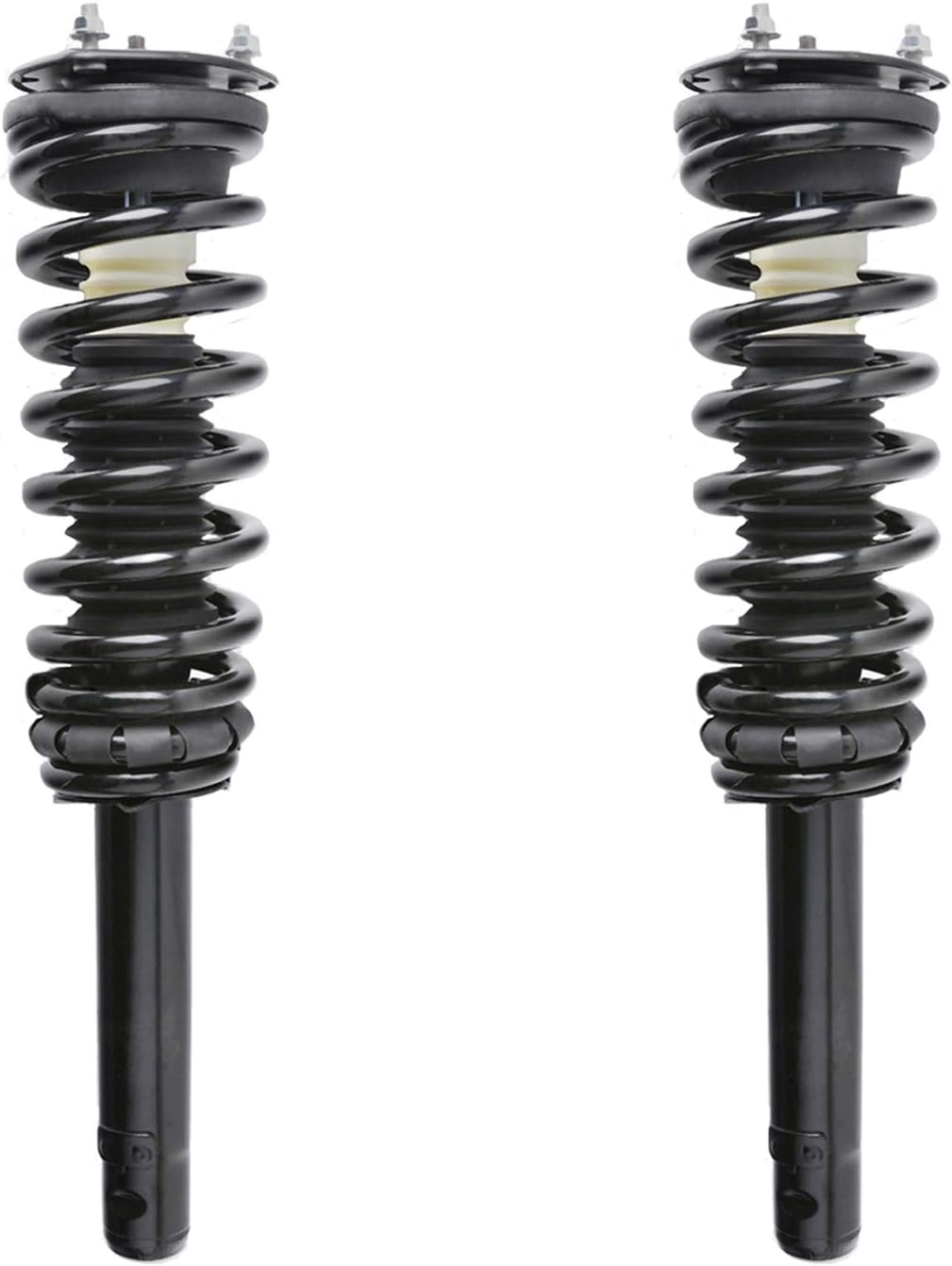 BROSCONE S0373-S0373 Both(2) Driver and Passenger Side 1 Pair Front Suspension Quick Complete Strut & Coil Spring Assembly Replacement Set Compatible with 2010 2011 2012 Fusion