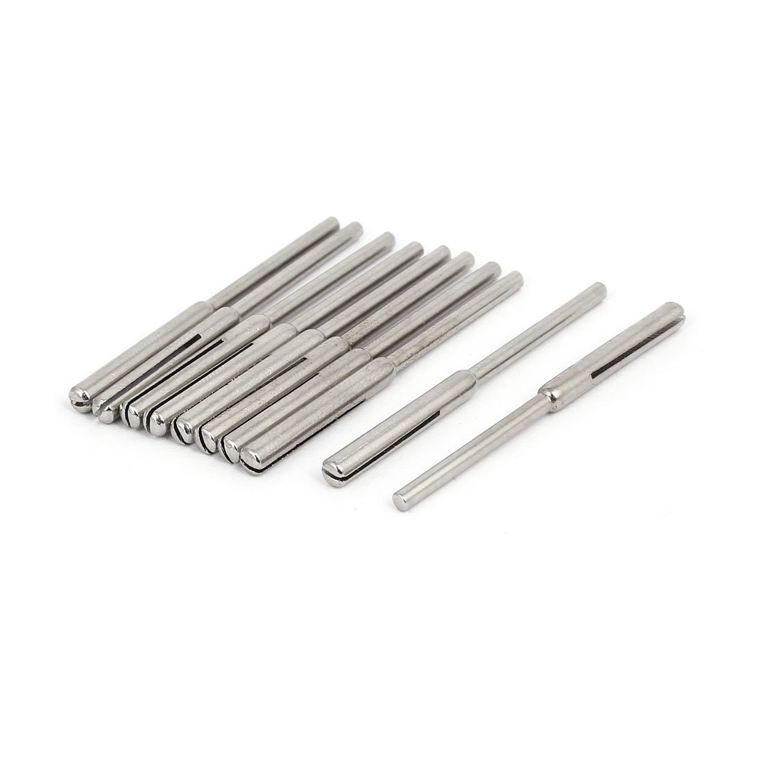 Sourcingmap 3/32 Inch Shank Dia Split Mandrel 10pcs for Abrasive Sanding Disc Sandpaper