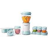NutriBullet NBY-50100 Baby Complete Food-Making System, 32-Oz, White, Blue, Clear