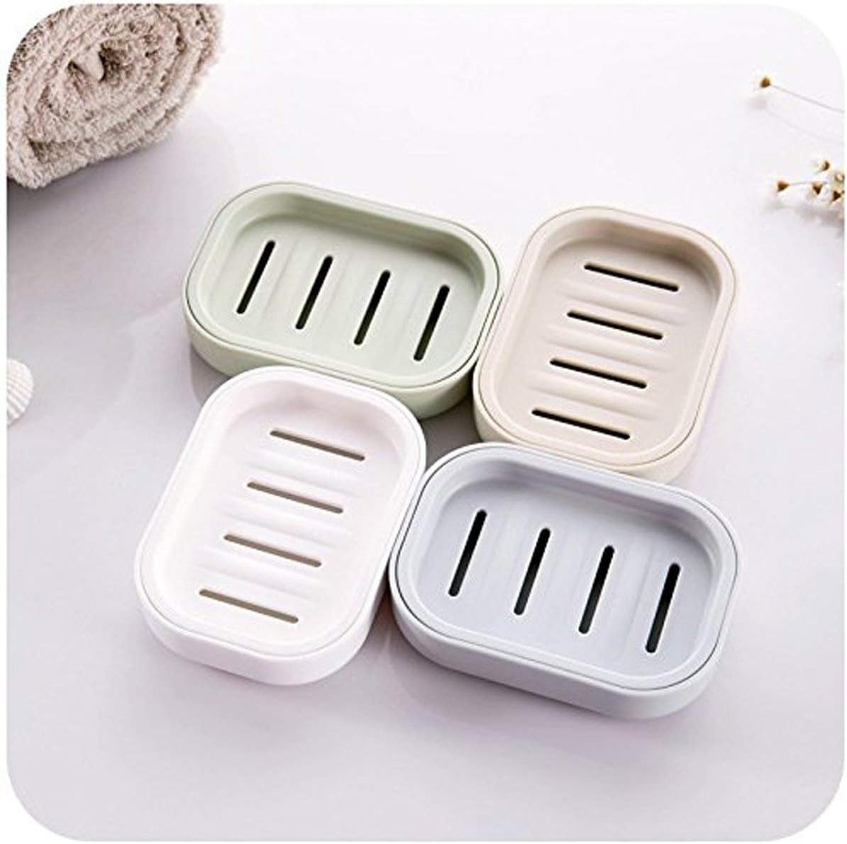 Ainxin Soap Dish, Soap Holder, Soap Saver, Easy Cleaning, Dry, Stop Mush Melt Soap