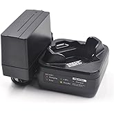 PMLN7109 PMLN7109A Single-Unit Battery Charger Compatible for Motorola SL300 SL300e SL3500e TLK100 SL1M SL1600 SL2600 Portable Radio PMNN4468A PMNN4468