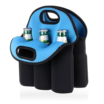 6 Pack Bottle Can Carrier Tote