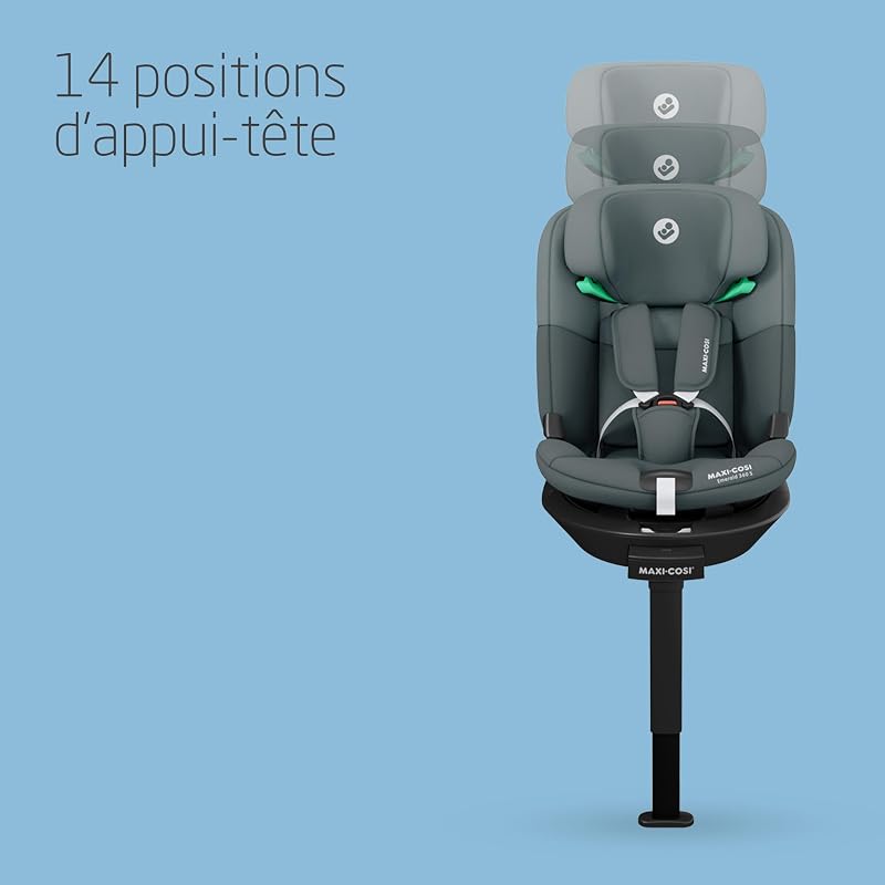Emerald 360 S i-Size, Siège Auto ISOFIX, 40–150cm, Tonal Graphite