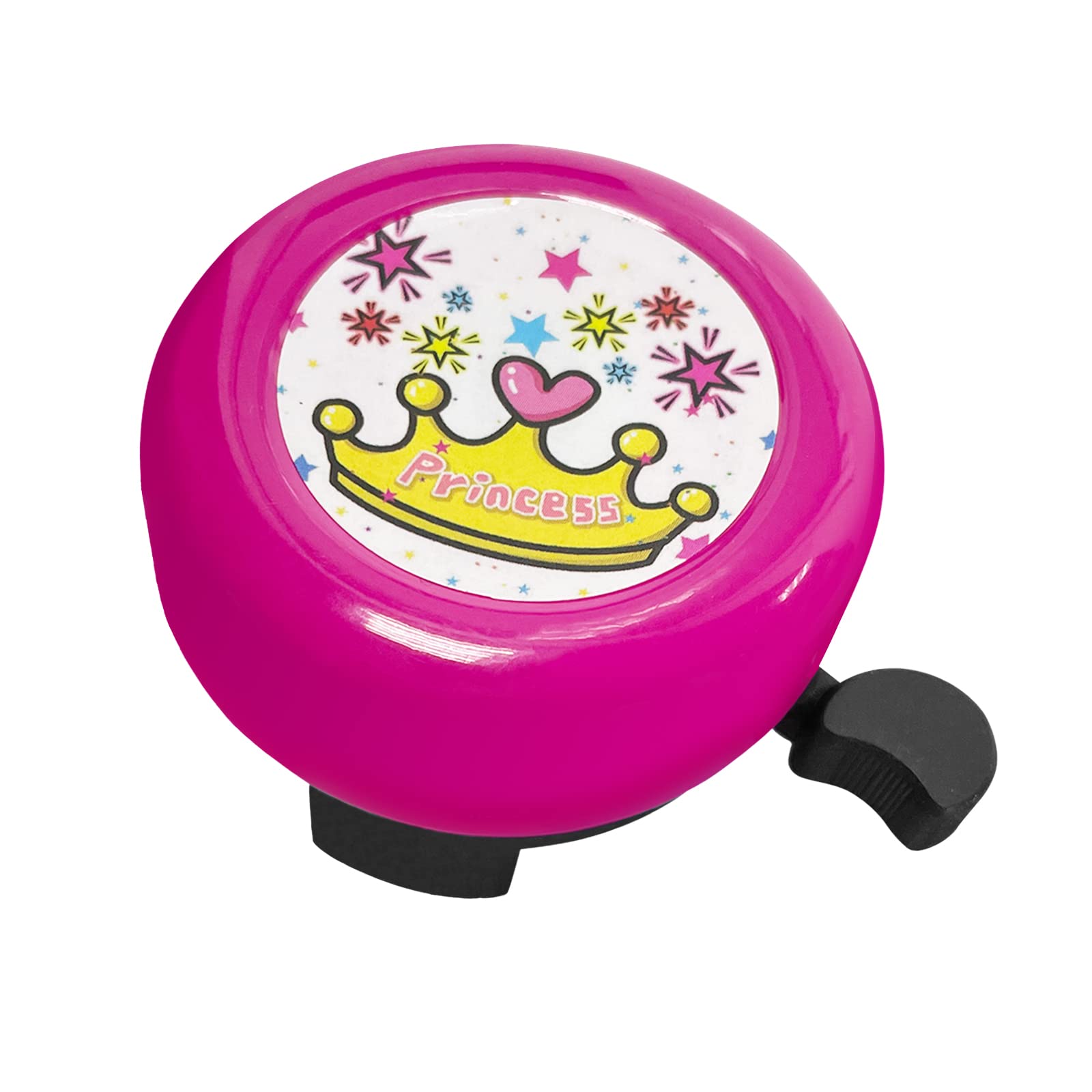 Bike Bell Kids, Bicycle Bell with Loud Crisp Clear Sound Bike Bells for Children Bike Accessories for Boys Girls Cycle Bell (Rose)
