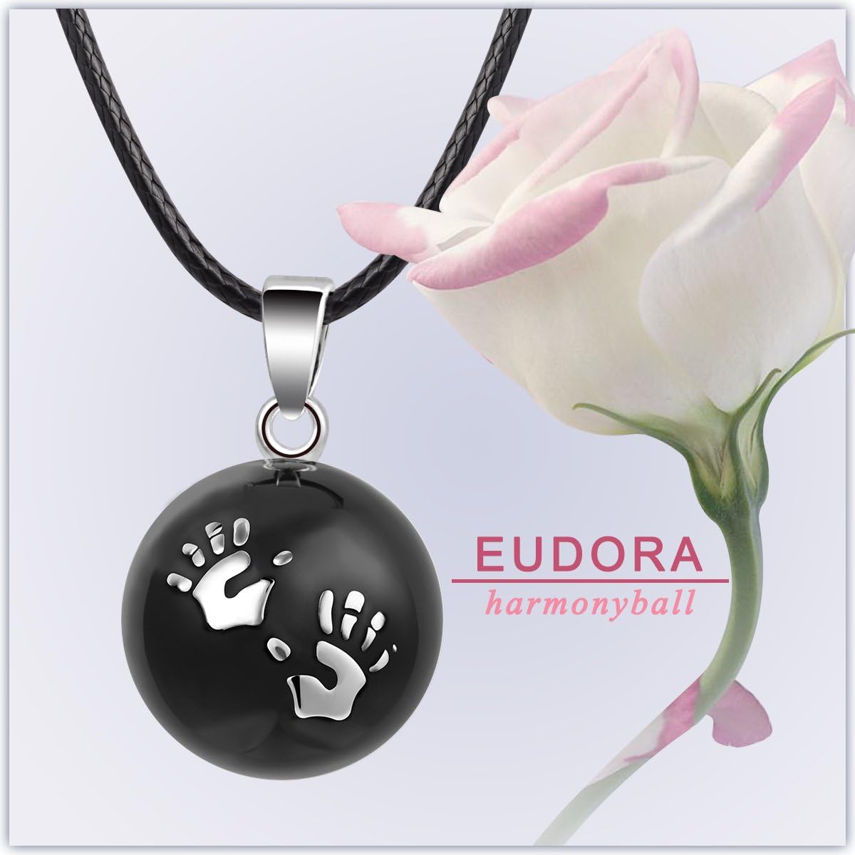 Eudora Harmony Ball Bola De Grossesse Boule Mains De Bebe Sons Collier Femme Pendentif Bola Avec Maternite Femmes Cadeau 114 Cm 76 2cm Colliers Bijoux Mkyra Org