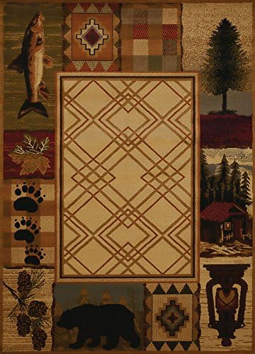 United Weavers Affinity Area Rug 750-05117 Mountain Lake Natural 7' 10" x 10' 6" Rectangle