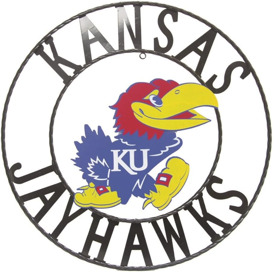 LRT SALES LLC NCAA Collegiate Wrought Iron Wall Decor