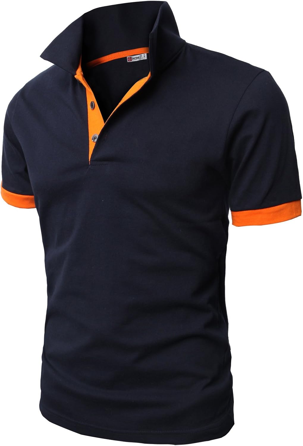 H2H Mens Casual Slim Fit Polo T-Shirts Basic Designed of Various Styles: Clothing