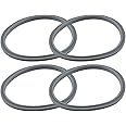 4 Pack Gray Gaskets Replacement Part for NutriBullet 600W 900W NB-101B NB-101S NB-201 Blenders