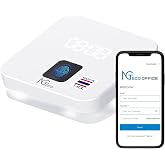 NGTeco Cloud Time Clock for Employees Small Business, Remote Control Fingerprint Time Clocks, Customization Rule Clock in Machine with Software ＆ iOS/Android App, 2.4G WiFi, No Monthly Fee