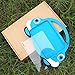 [Cartoon Car Style]Ipad Mini Case,TopEs Kids Fun Mini Cartoon Shockproof Silicone Protective Case Cover+(Tempered Glass Screen Protector) for iPad Mini, Mini 2, Mini 3 and Retina Models (Blue)