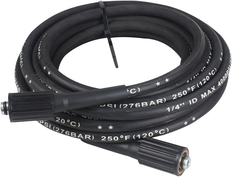 WOJET Rubber Hose for High Pressure Washer Garden Rubber