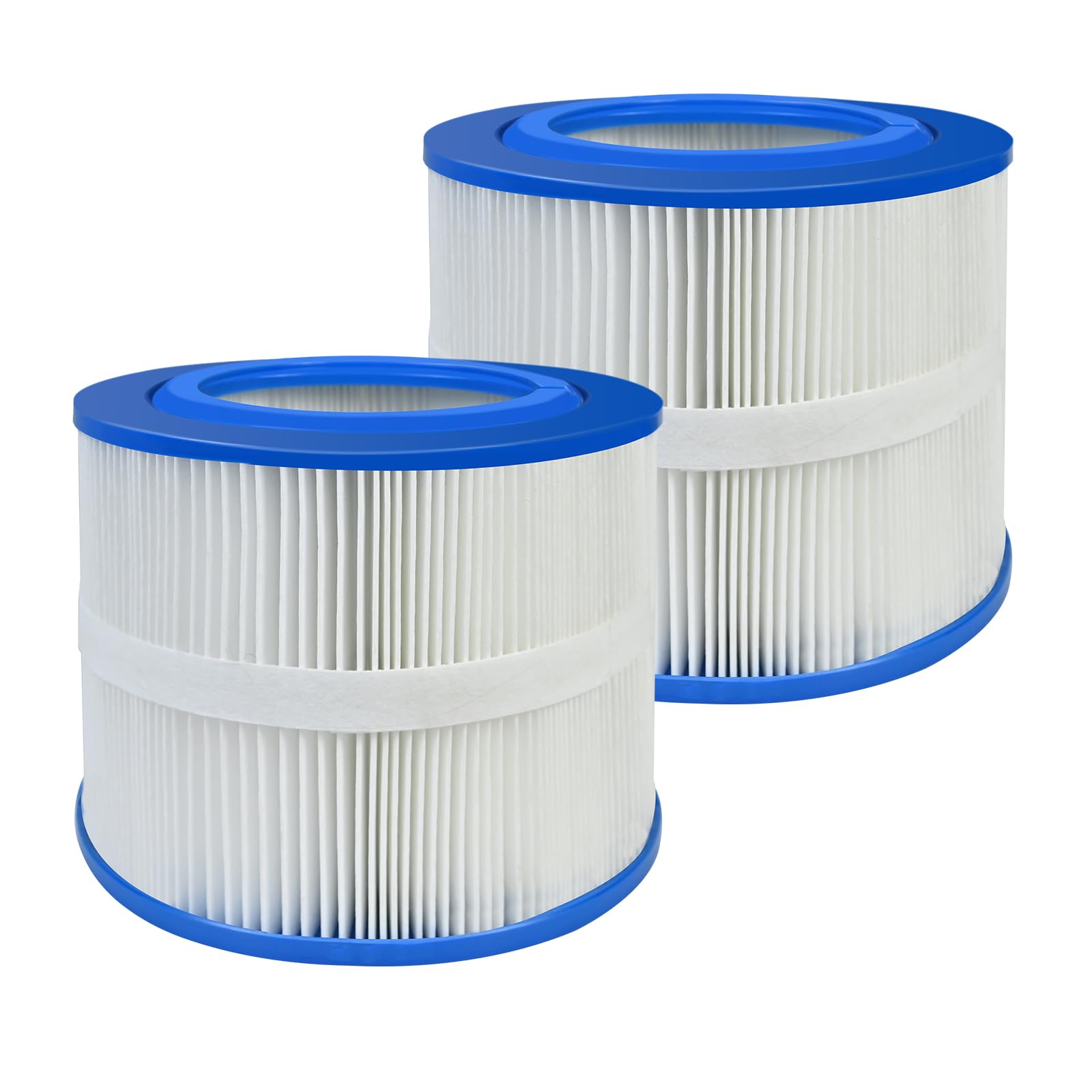 Denkmsd 10-00282 Spa Hot Tub Filter For Pleatco PBF40 and PBF40-M, For Bullfrog Wellspring 30 Coreless 10-00282 Filter PBF40 Spa Filter (2 Pack)
