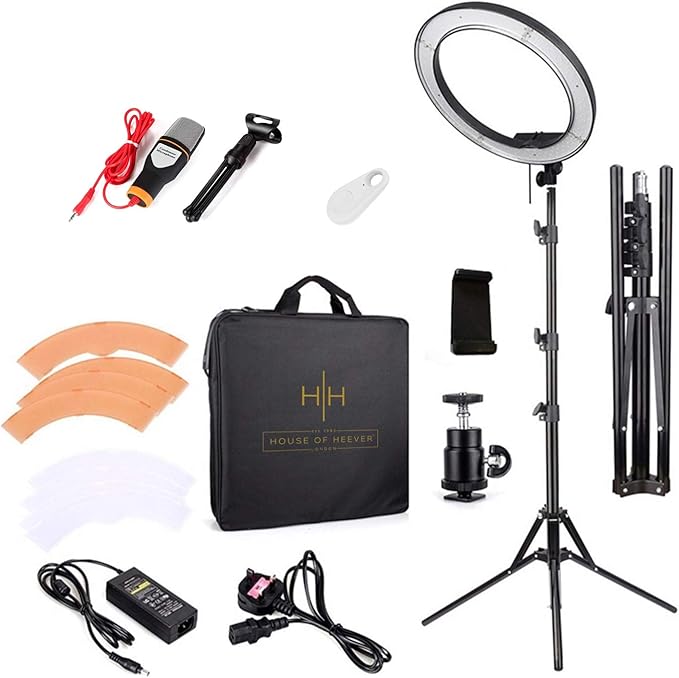 LED Ring Light 18 Inch & Tripod Stand ALLIN1 STARTER Amazon.co.uk