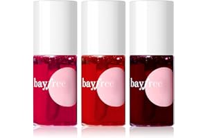 bayfree Lip Tint Stain Set, Lip Stain Long Lasting Waterproof, Lightweight, Non-sticky, Transfer-Proof, Matte Finish Lip Makeup (fruit platter)