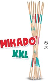 SES Creative Mikado XXL Bamboo 50cm 41 Sticks Outdoor Game Age 3+ view 3