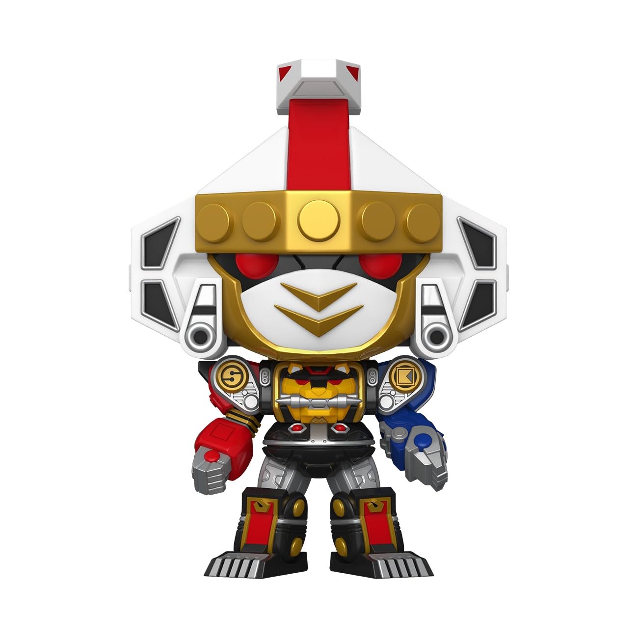 Funko Pop! Super: Mighty Morphin Power Rangers: The Movie - Ninja Megazord - Metallic - Power Rangers Movie - Collectable Vinyl Figure - Gift Idea - Official Merchandise - Toys for Kids & Adults