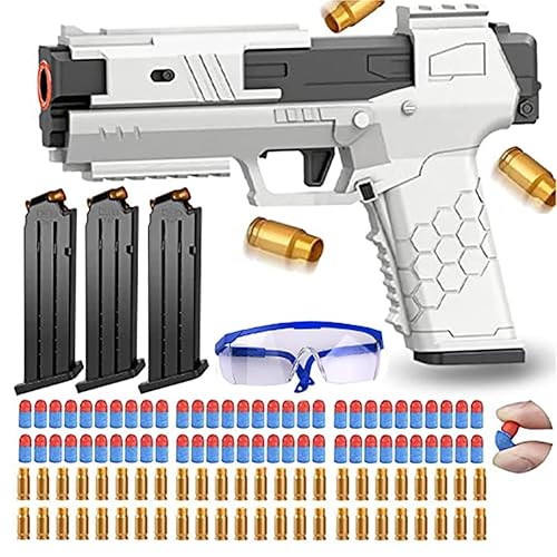 thumbnail image 2 of Toy Gun With Ejecting Shells - 120 Foam Bullets Safe Play For Kids 6+ 2 of 10