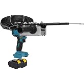 Beachtiful Automatic Fish Tape Tools Wire Threading Electric Cable Lead Pipe Wearer Stringing Machine with 2 Batteries,for Construction Hydropower Network Communication