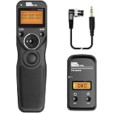 Pixel TW-283 DC0 Wireless Camrea Shutter Release Remote Control Compatible for Nikon Cameras D800 D810 D850 D700 D500 D300