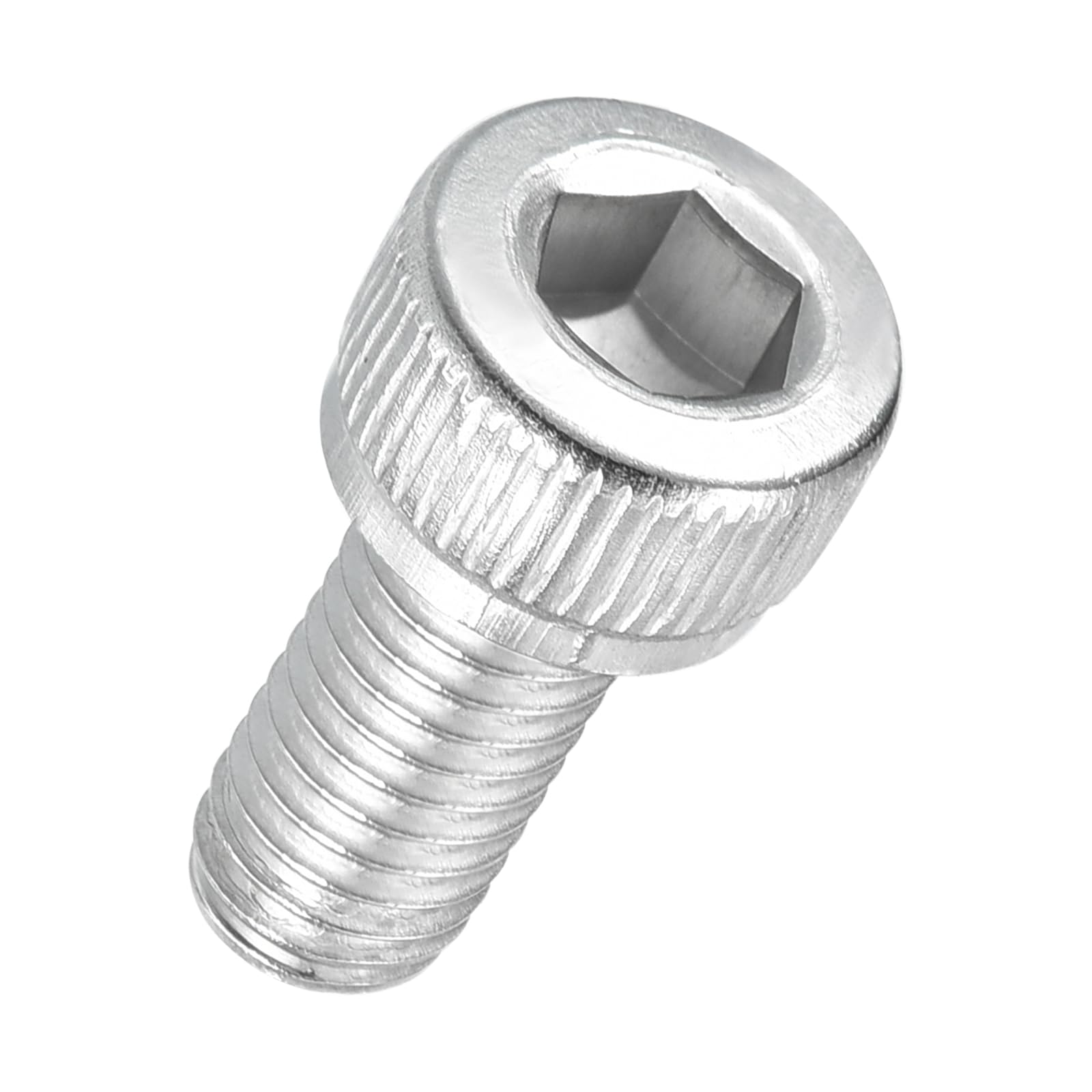 Kozelo 50pcs Socket Head Cap Screws - [M5-0.8 x 10mm] 304 Stainless Steel Allen Socket Drive for Electrical Motor 3D Printing Fan Engine Replacement Use, Silver — image 1