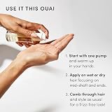 OUAI Hair Oil Travel Size 13ml Heat Protectant Frizz Shine Color Safe view 7