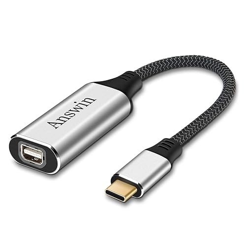 Answin USB C to Mini Displayport (4K@60Hz), USB-C/Thunderbolt to
