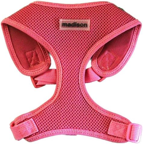 Double Adjustable Dog Harness-Pink