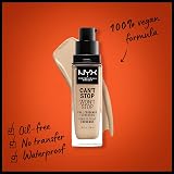 NYX Can’t Stop Won’t Stop Foundation Warm Vanilla 24HR Matte Waterproof view 2