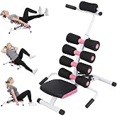 Altsuceser Mini Inversion Table for Back Pain Relief, 350lbs Capacity Portable Foldable Back Stretcher with Adjustable Support, Lumbar Decompression Equipment for Home Gym, Spine Realignment Yoga STO