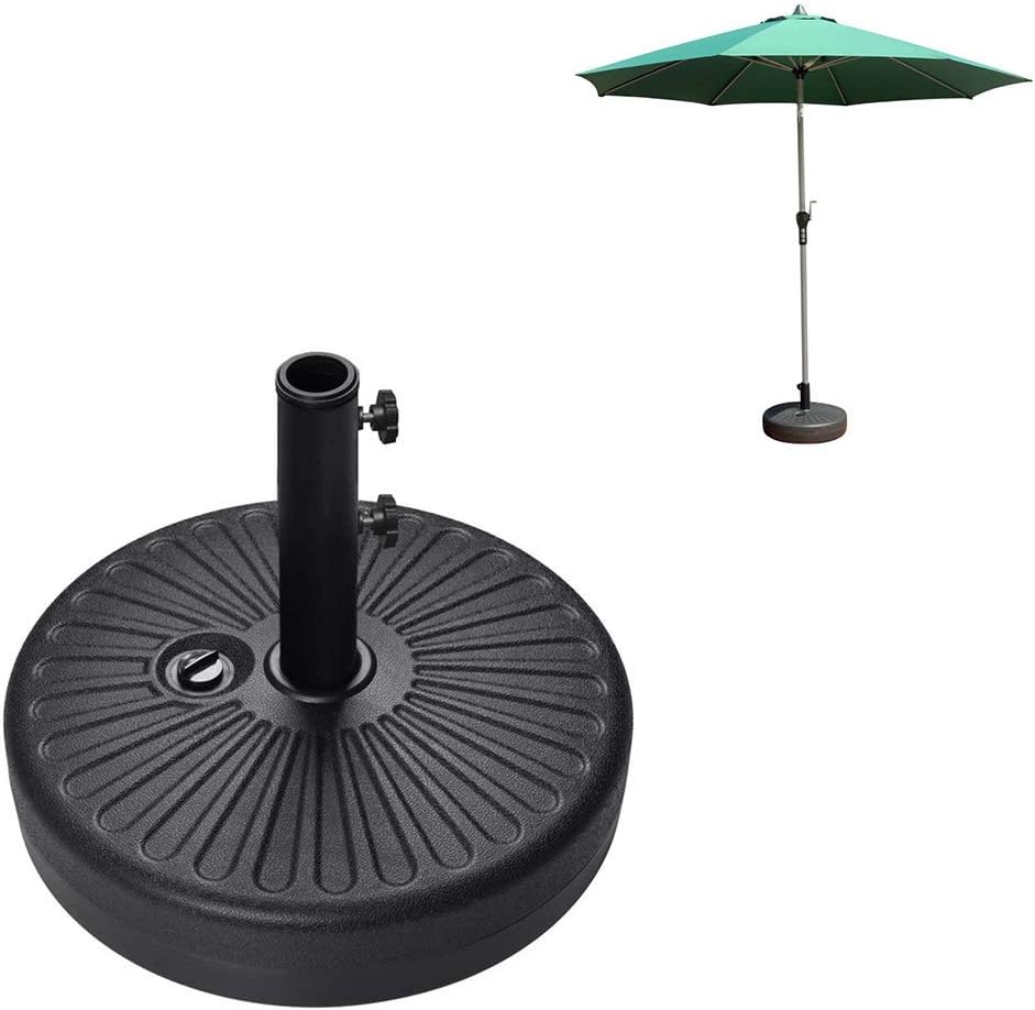 Parasol Stands Bases Patio Umbrella Base Outdoor Parasol Stand Round Water Filled Umbrella Base Plastic Umbrella Stand Parasol Base For Garden Beach Courtyard Umbrella Amazon Co Uk Sports Outdoors