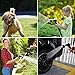 CXRCY Garden Hose with 10 Pattern Spray Nozzle,Upgraded Expandable Flexible Water Hose with Double Latex Core, 3/4