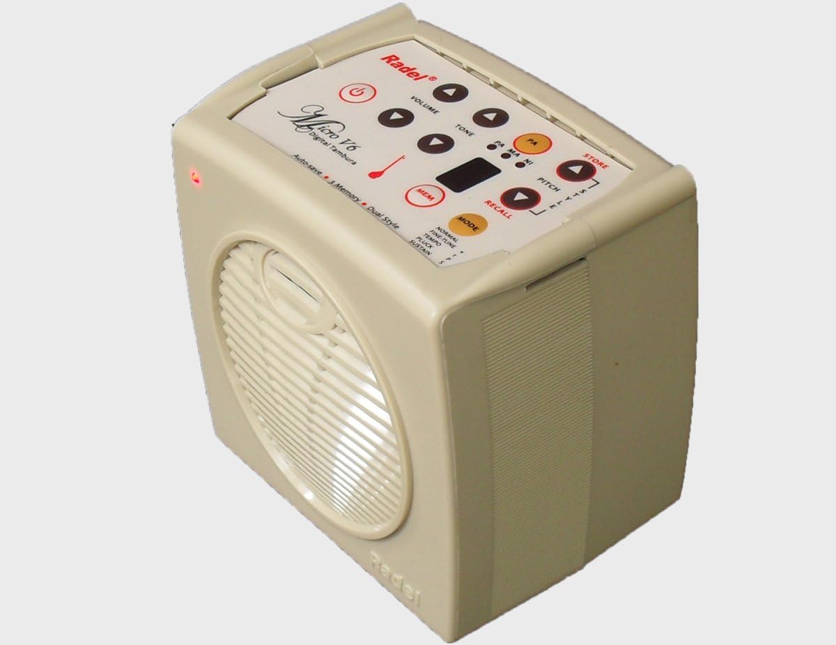 The New Saarang Micro V6 Digital Tambura Tanpura Radel