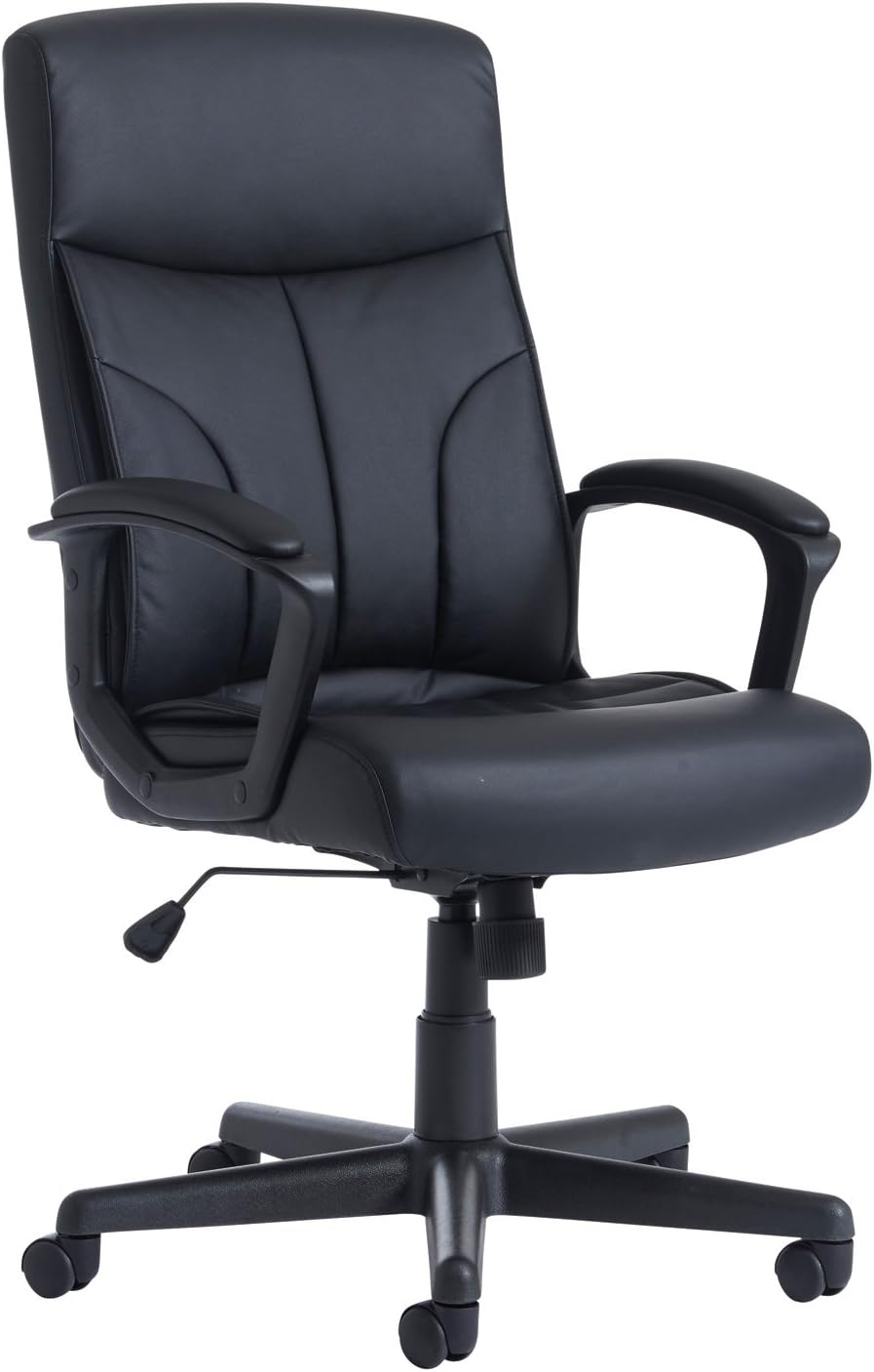 Office Elephant OE01-BRO300T1 Brompton Faux Leather Managers Chair - Black