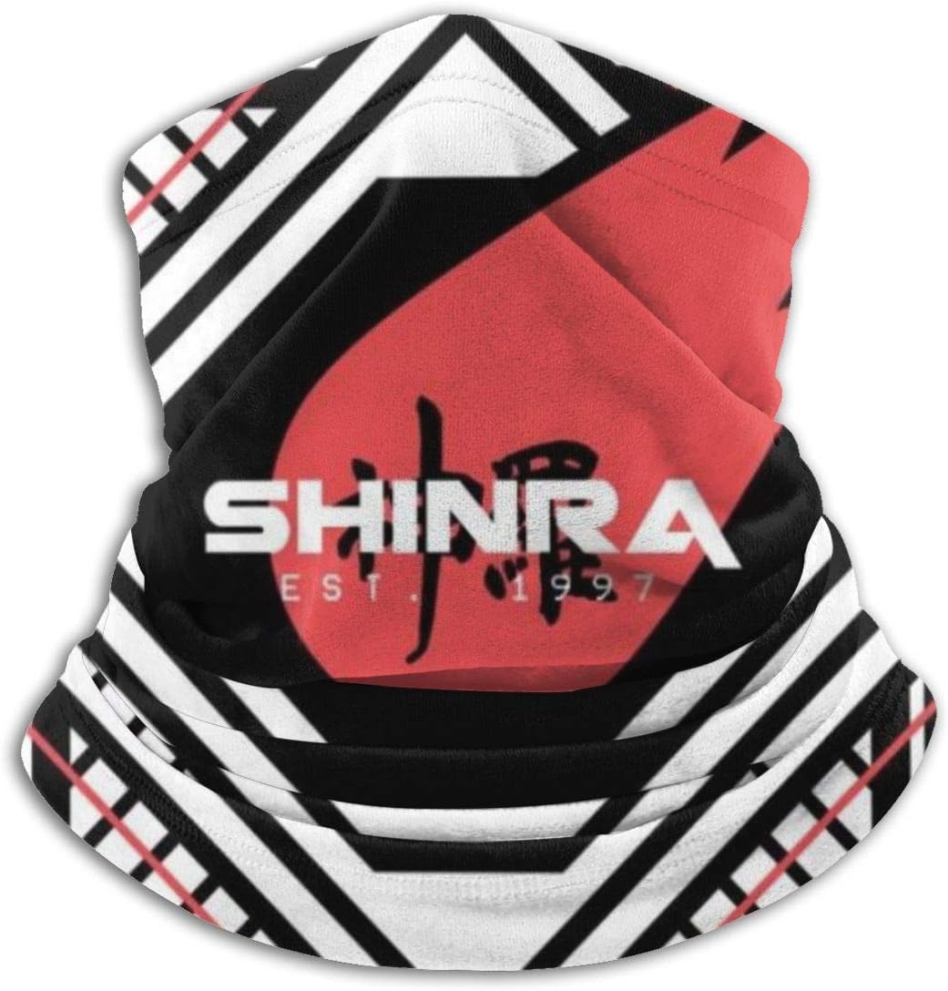Final Fantasy VII Shinra Comet Logo Face Mask Bandanas For Dust, Outdoors, Festivals, Sports