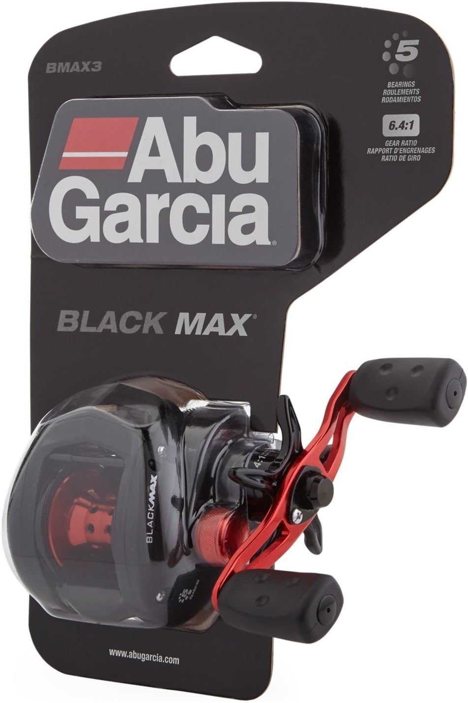 abu garcia black max lp baitcast combo
