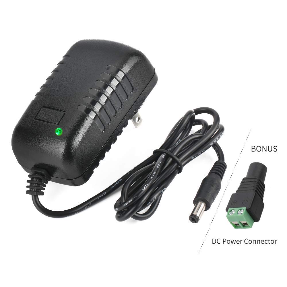 Ac Adapter Yifeng 12v 2a Ac Dc Switching Power Supply Adapter Input 100 240v Output 12v 2a With Dc Connector Gift
