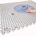 Woolove Extra Thick Blocking Mats for Wet and Steam Blocking - Includes Pack of 9, 100 T Pins, 10 Pin Blocker and Storage Bag