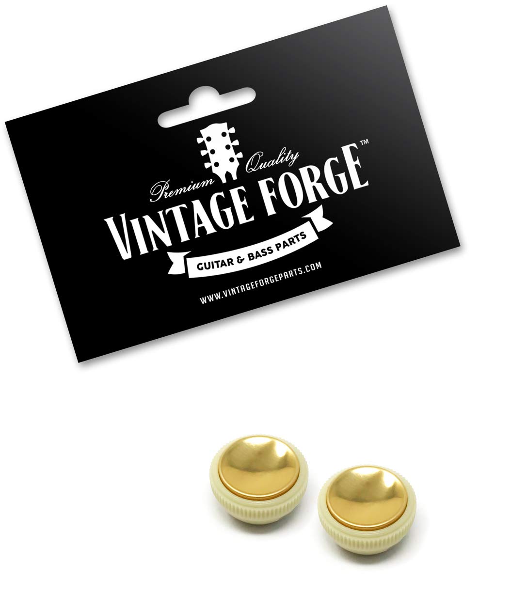 Set of 2 Vintage Tea Cup Hofner Knobs for Beatle Violin Bass