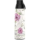 Tervis Venture Water Bottle Kelly Ventura - Summer Garden Made in USA Double Walled Insulated Tumbler Travel Cup Keeps Drinks Cold & Hot, 36oz, Stainless Steel