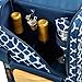 Picnic at Ascot Original Insulated Wine and Cheese Cooler Bag - Designed, Assembled & Quality Approved in the USA
