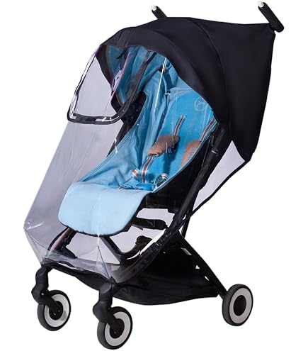 Amazon.com : Cybex Gazelle S Stroller Rain Cover, Transparent