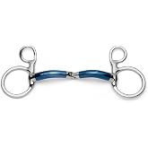 Cavalon Baucher Horse Bit, Locking Single Joint Sweet Iron | Handforged sweet iron. Steady twice over: hanging cheek plus a fold that stops at a set angle.