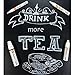 Blami Arts Drawing White Chalk Markers 4 Pack - Reversible Fine and Jumbo Tips 16mm - 10mm - 6mm - 3mm - Chalkboard Pens for Bistro Glass Windows, Office School Supplies - Eraser Sponge Included