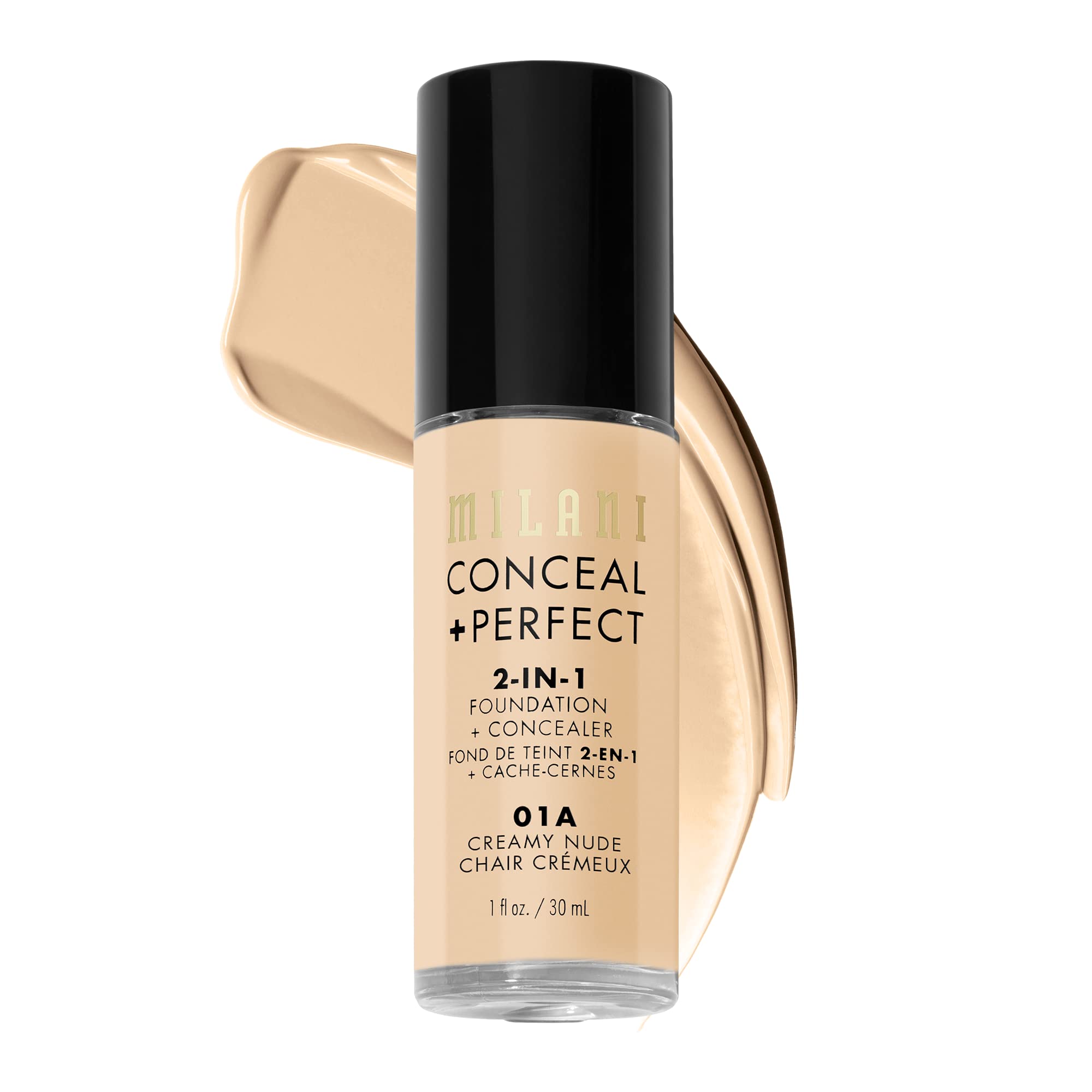 Milani Conceal and Perfect 2 in 1 Foundation + Concealer Creamy Nude 30ml
