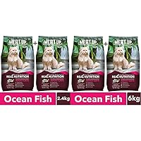 Meat Up Adult Cat Food, Ocean Fish - 1.2 kg Pack (Buy 1 GET 1 Free) & Meat Up Adult Cat Food, Ocean Fish - 3 kg Pack (Buy 1 GET 1 Free)